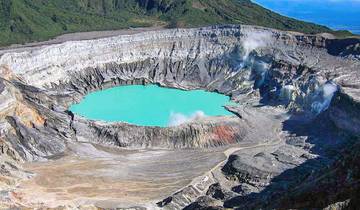 Aangepaste 7-daagse klassieke Costa Rica vulkaanreis, dagelijkse start en privégids