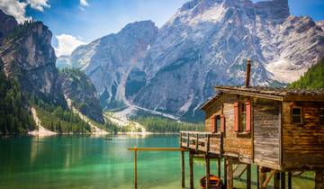 Merano High Mountain Trail south side as a stage Tour