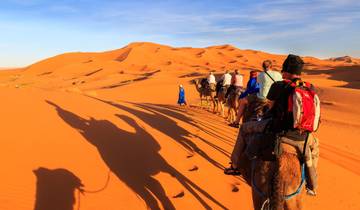 Circuit privé de 4 jours dans le désert de Merzouga vers Fès depuis Marrakech circuit