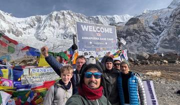 Trek court du camp de base de l\'Annapurna circuit