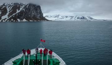 Hoogtepunten van het noordpoolgebied in zuidelijke richting