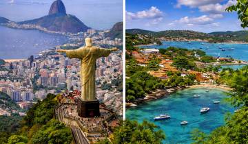 Icônes brésiliennes : Rio de Janeiro & Búzios 10 jours, itinéraire entièrement guidé circuit
