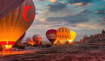 Tour de la Cappadoce en montgolfière circuit