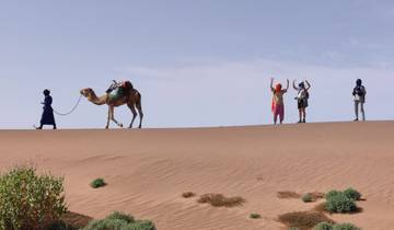 4 jours de randonnée à dos de chameau circuit