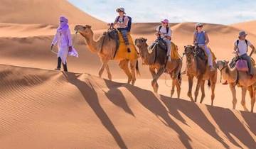 Camp de luxe dans le désert du Sahara / Circuit privé de 4 jours au Maroc depuis Marrakech circuit