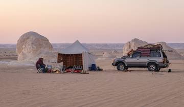 Aventure de 2 jours dans le désert noir et blanc