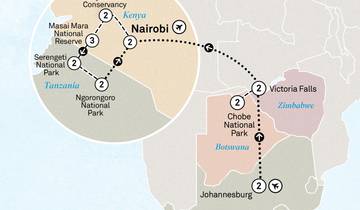 Chutes Victoria et aventure en Afrique de l'Est 2027