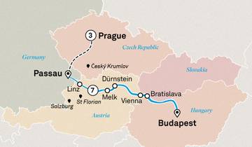 Marchés de Noël du Danube avec Prague 2027 - 11 jours