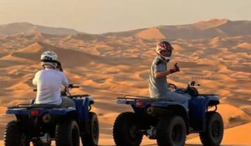 2 Tage 1 Nacht Private Wüstentour von Ouarzazate zum Erg Chegaga Wüstencamp Rundreise