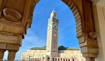 Excursion privée d\'une journée à Casablanca depuis Marrakech avec visite guidée de la Mosquée Hassan II circuit