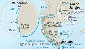 Treasures of South America with Chilean Fjords - Cruise & Land Journey Tour