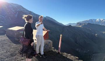 2 Tage private Tour von Marrakesch zum Agafay Desert Luxury Camp Rundreise