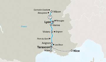 Circuito Idílico Ródano 2027 - 8 Días (from Bonito to Lyon)