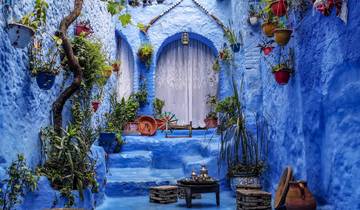 Vanuit Tanger: 8-daagse privéreis naar Marrakech via Chefchaouen & de woestijn-rondreis