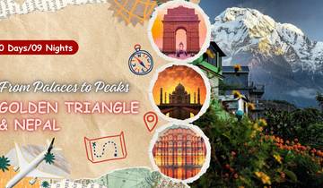 Golden Triangle with Kathmandu Extension | India Nepal Tour Package – Taj Mahal, Jaipur & Himalayan Adventure Tour