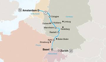 Points forts du Rhin 2026 - 8 jours (15 destinations)