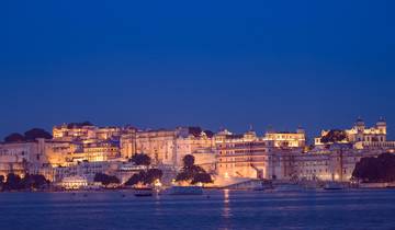 Luxe Taj et lacs avec les hôtels Leela Palace circuit