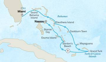 Karibik-Passage: Bahamas nach Miami