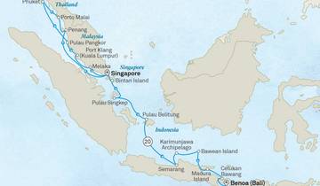 Viaje definitivo: Singapur, Malasia y las Islas de Indonesia