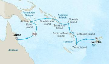 Les îles Salomon, Vanuatu et la Papouasie-Nouvelle-Guinée, toutes plus séduisantes les unes que les autres
