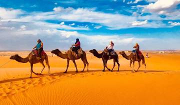 Circuit sur mesure de 4 jours à la découverte du désert du Sahara et de la culture, de Marrakech à Merzouga circuit