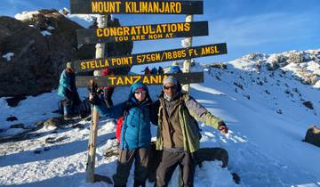 Kilimanjaro - Trekking via the Northern Route  11 Days Tour