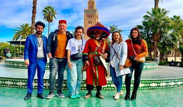 Halve dag stadswandeling door Marrakesh met een lokale gids-rondreis