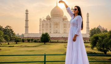 Circuito Desde Agra: excursión local de día completo al Taj Mahal + Fuerte de Agra + B Taj