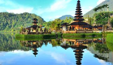 Le Japon emblématique et Bali, terre de détente : avec train à grande vitesse, petits-déjeuners, transferts et visites touristiques