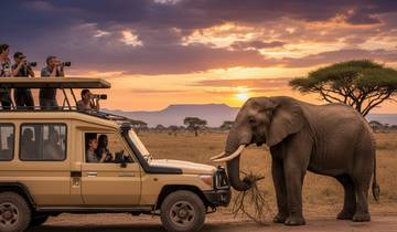 Circuito Viajes económicos de 6 días por Kenia | Masai Mara y Amboseli en un 4x4 de lujo