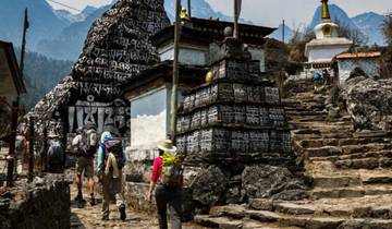 Randonnée économique au camp de base de l'Everest au Népal