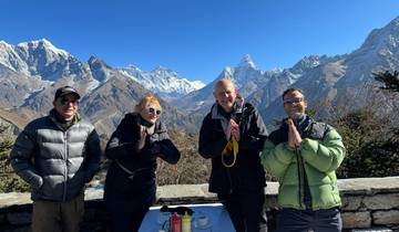 Helikoptervlucht naar het basiskamp van de Everest met een tussenlanding in Kalapather-rondreis