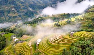 Circuito Aventura de senderismo en Hoang Su Phi: arrozales en terrazas, pueblos de los Dao Rojos y estancias en casas de montaña - 3 días y 2 noches