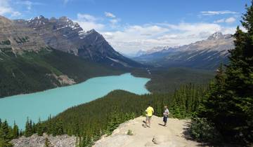 Wandern in den kanadischen Rockies und Kanutour