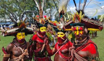 Excursión al Festival Cultural del Espectáculo de Goroka, Papúa Nueva Guinea