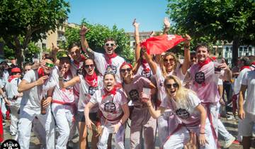 San Fermin Running of the Bulls: Closing Ceremony from Lisbon