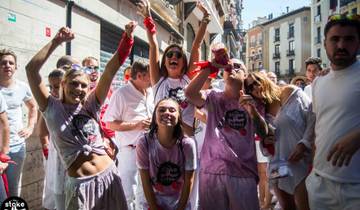 La course des taureaux de San Fermin : Cérémonie d'ouverture depuis Madrid
