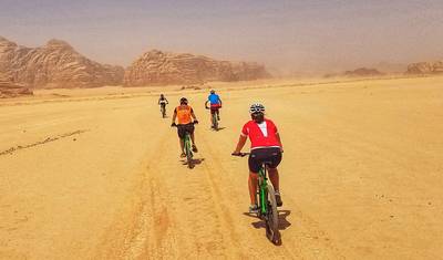 استكشف الأردن بالدراجة: البتراء، وادي رم والبحر الميت — 4