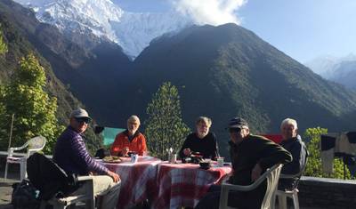 Trilho Expresso para o Acampamento Base Annapurna — 2