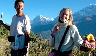 Trilho para o Acampamento Base de Annapurna — 3