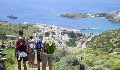 Férias de Caminhada em Andros, Cíclades — 2