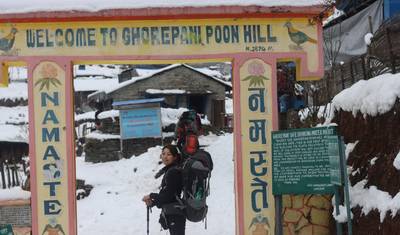 Caminhada Ghorepani Ghandruk (Caminhada Poon Hill, Caminhada com vista do nascer do sol em Annapurna) — 4