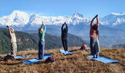 Tour Espiritual de Yoga no Nepal com Caminhada em Dhampus — 3