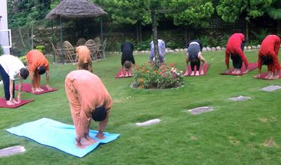 Tour Espiritual de Yoga no Nepal com Caminhada em Dhampus — 2