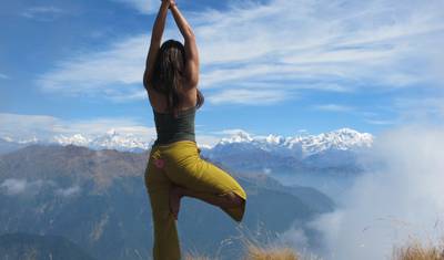 Tour Espiritual de Yoga no Nepal com Caminhada em Dhampus — 4