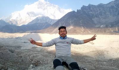 Trilho de Yoga no Acampamento Base do Everest — 2