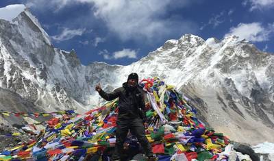 Trilho de Yoga no Acampamento Base do Everest — 4