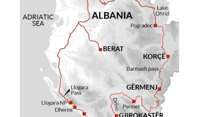 Rowerem po Albanii — 5