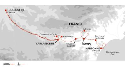 Ciclismo em França - Canais e Castelos do Midi — 2
