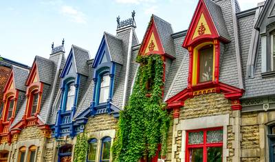 Cores de Outono de Montreal a Boston — 2